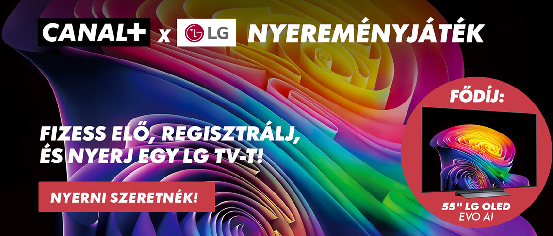 Canal+ x LG Nyereményjáték